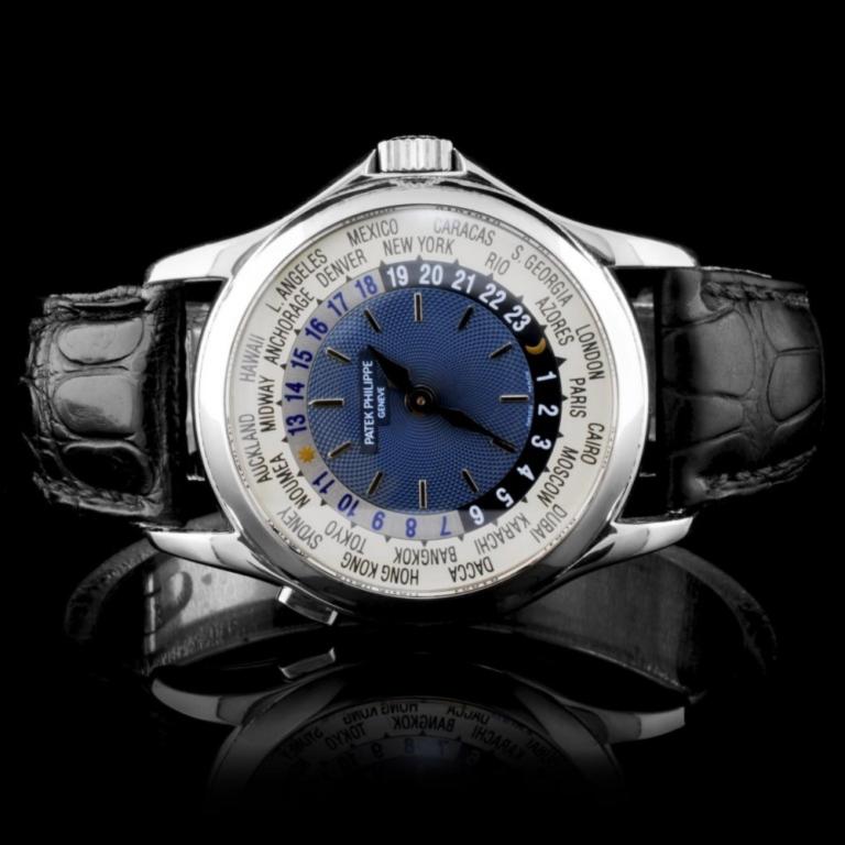 Patek Philippe Complication 5110P Men's Watch: Estimated Retail Replacement Value: $105,000.00Ref: WAG150000Item no.: ARXD004Specification:Model: Patek Philippe Complication 5110P â€“Movement: AutomaticWeight: 96.9 gramsCaliber: 204-HU Calibe