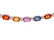 14k Gold 29ct Sapphire 1.45ct Diamond Necklace - 6