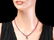 14k White Gold 32ct Ruby 2.50ct Diamond Necklace - 4