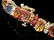 14k Gold 20ct Sapphire 1.35ct Diamond Bracelet - 3