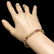 14k Gold 20ct Sapphire 1.35ct Diamond Bracelet - 4