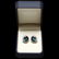 14k Gold 17.00ct Topaz 1.40ct Diamond Earrings - 5