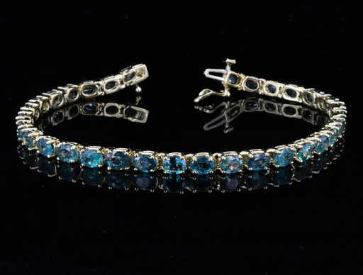 14k Gold 11 75ct Natural Alexandrite Bracelet