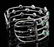 18K Gold, 4.96CT Emerald & 3.34CT Diamond Bangle - 3