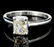 18K White Gold 1.01ct Diamond Solitaire Ring