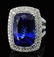 18K Gold, 17.35CT Tanzanite & 1.66CT Diamond Ring