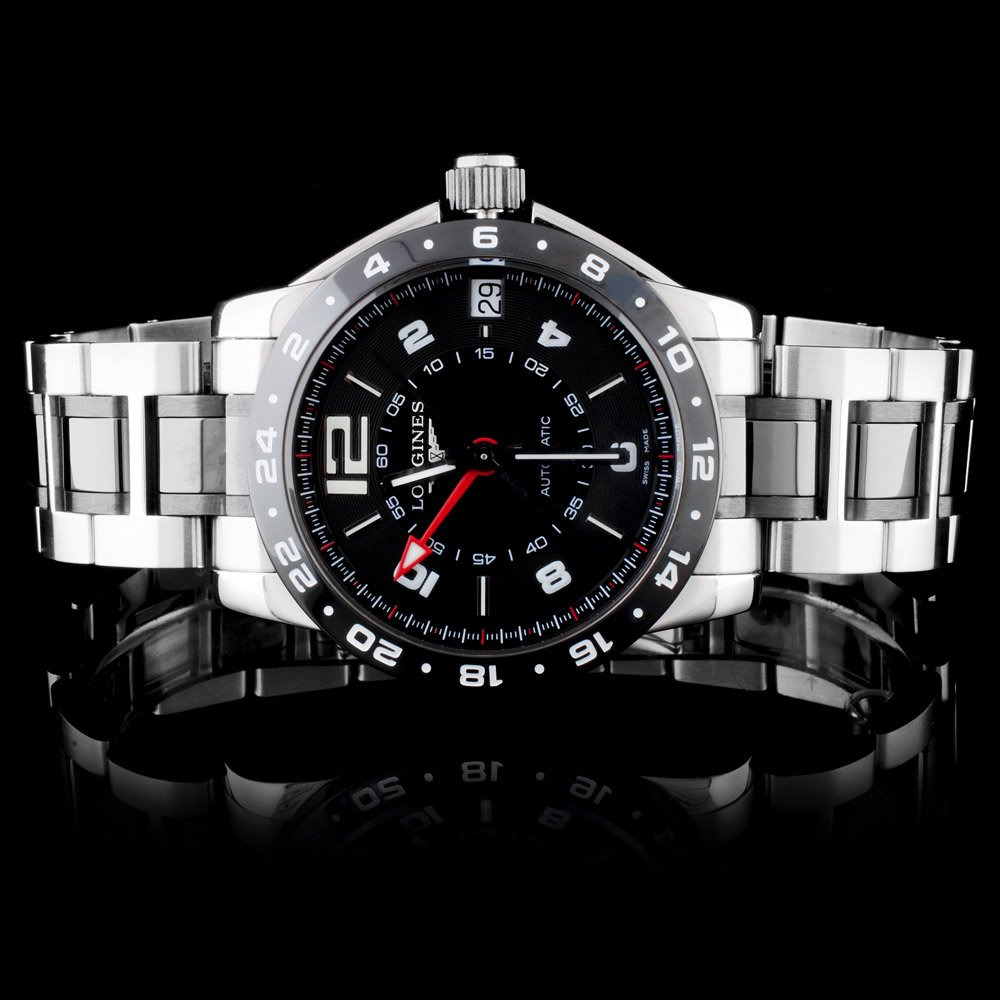 Longines Stainless Steel Men's Watch: Estimated Retail Replacement Value: $2,500.00Ref: WAG4000Item no.: ARXD011Specification:Documents: Report Available Model: Longines Men's WatchWeight: 206.40 gramsMovement: Mechanical, Automatic Chron