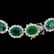 14K Gold 41.47ct Emerald & 10.92ct Diamond Necklac - 3