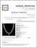 14K Gold 41.47ct Emerald & 10.92ct Diamond Necklac - 4