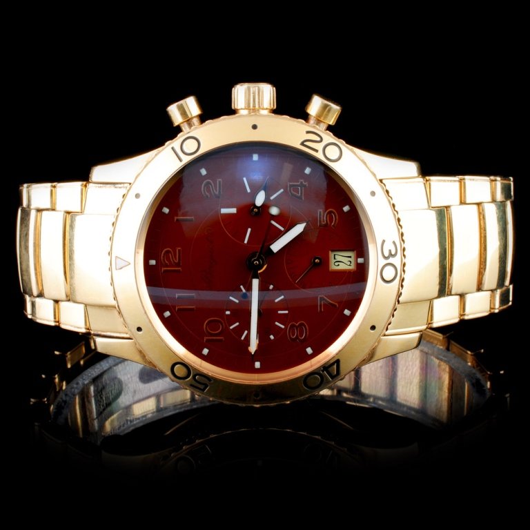 Breguet YG Type XX Transatlantique Men's Watch: Estimated Retail Replacement Value: $47,000.00Ref: WAG68000Item No.: ARXG010Specification:Documents: Appraisal ReportModel: Breguet Type XX Transatlantique ChoronographWeight: 205.1 gramsMovement: Sel