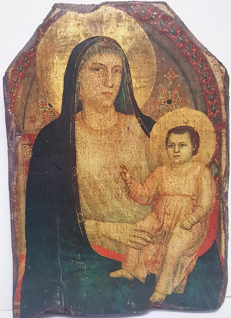 A vintage Russian religious icon (1 of 4)