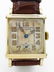 A vintage rare Elaine 10k yellow gold men's wrist watch - 4