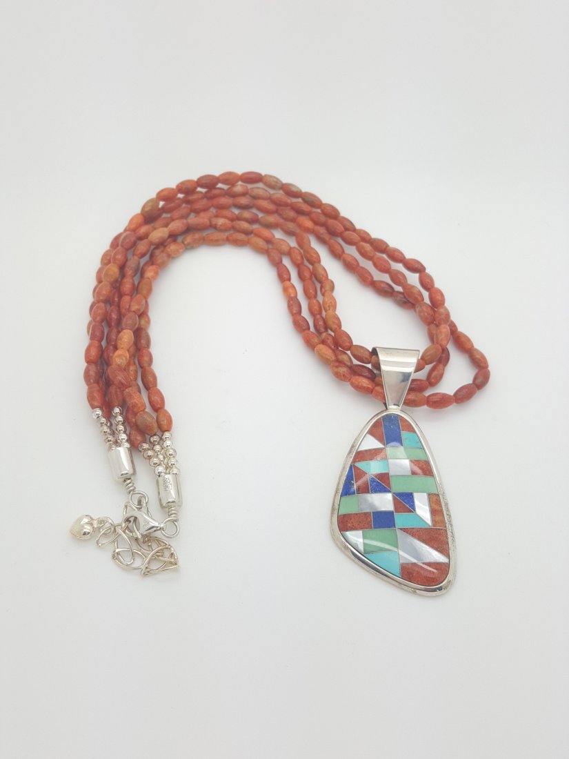 Jay King Desert Rose Designs Jewelry, orange coral and (1 of 2)