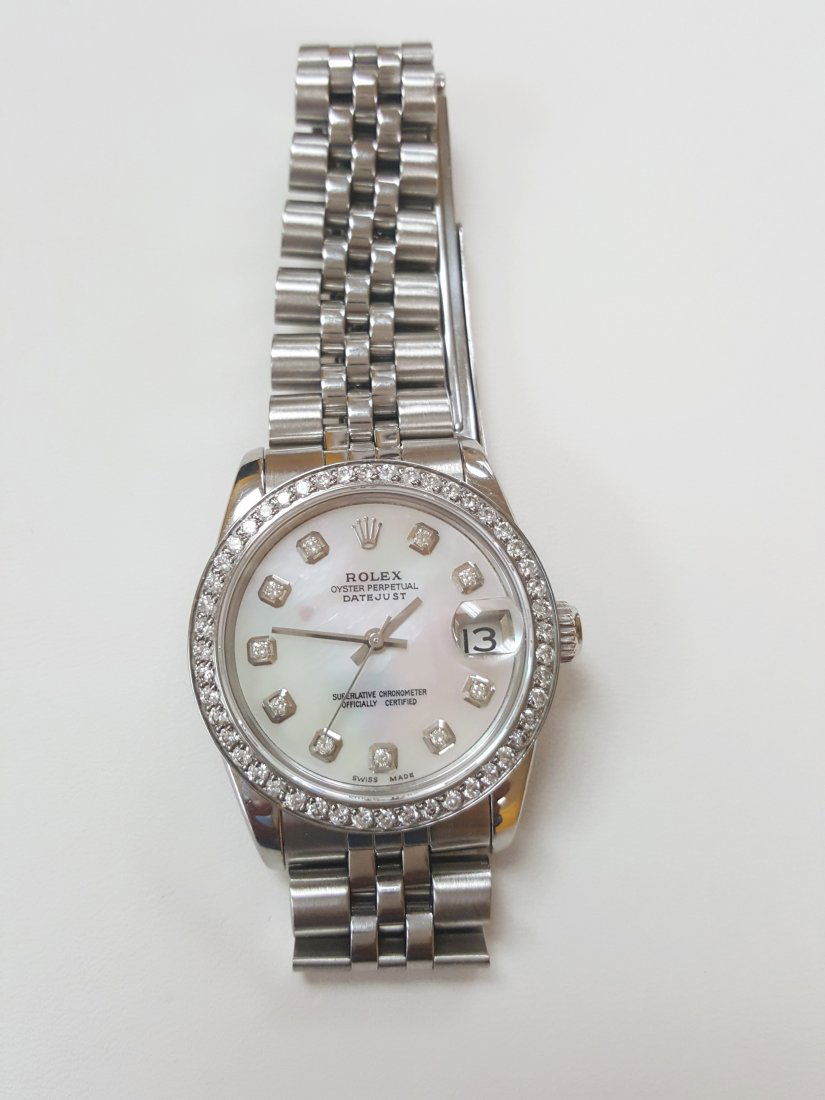 A Rolex Datejust midsize Jubelee band (1 of 8)