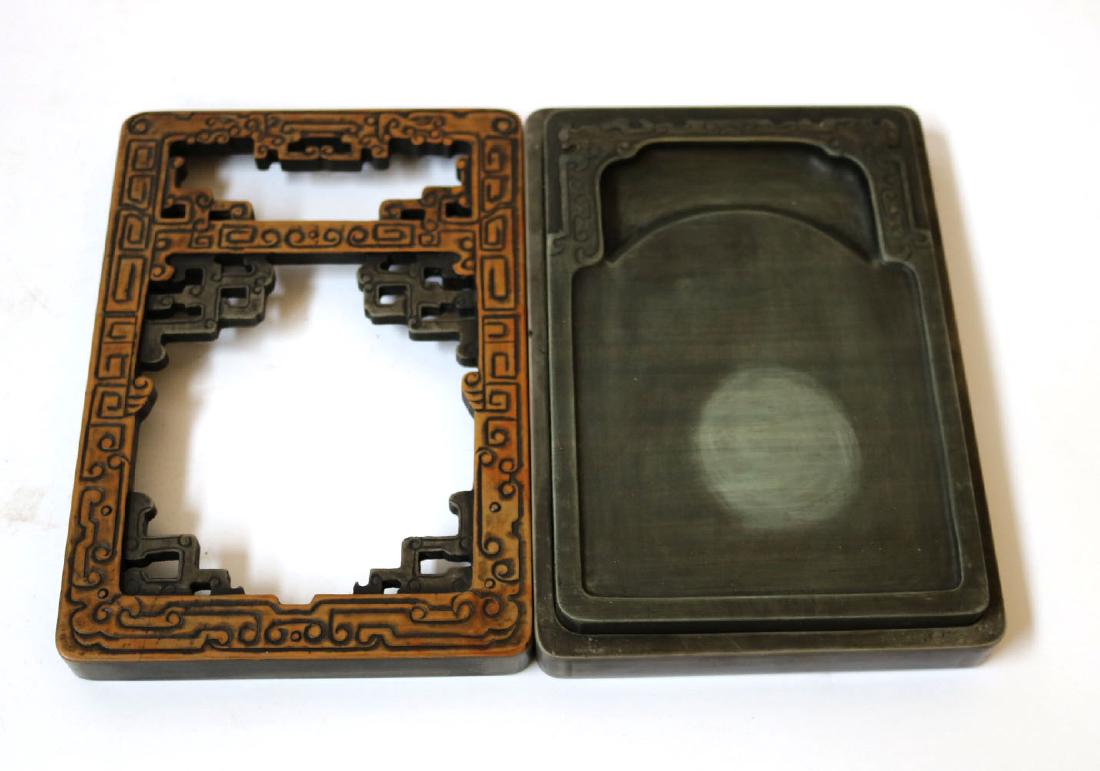 18th Century. Chinese Carved Duan Inkstone (1 of 5)