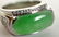 18K Gold Men Ring with Jadeite & Diamonds - 4