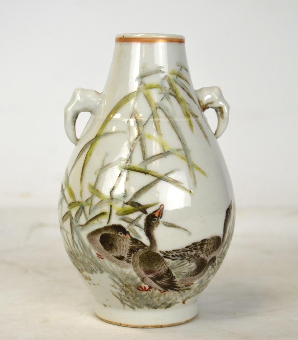 Small Chinese Famille Rose Vase (1 of 9)