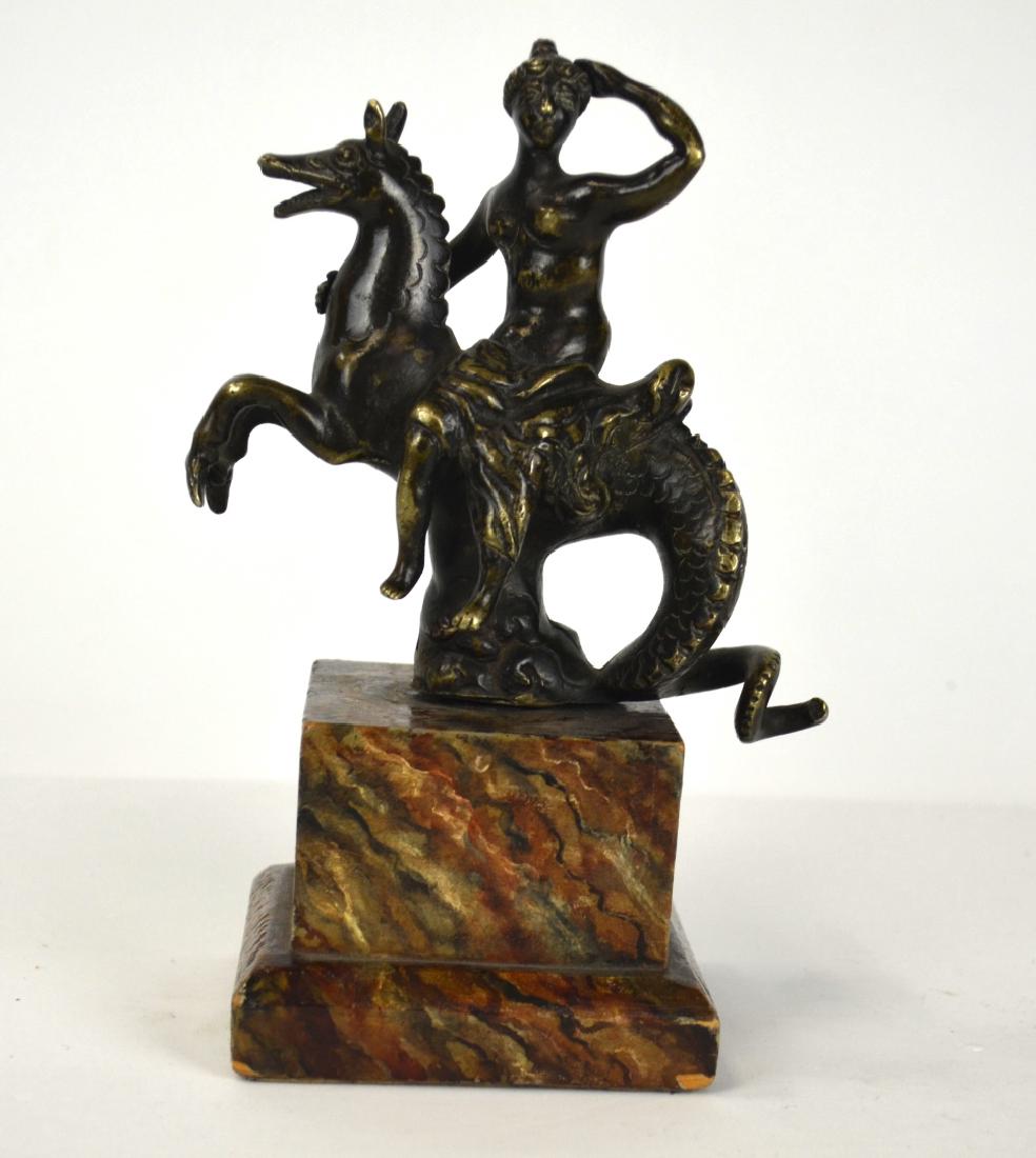 Bronze Figure on Later Wood Base (1 of 7)