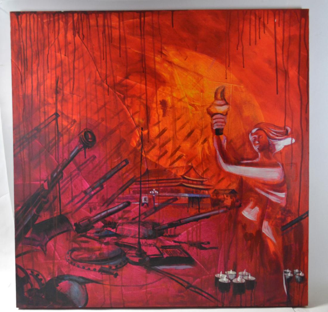 Chinese Political Topic Painting (David Lee) (1 of 7)