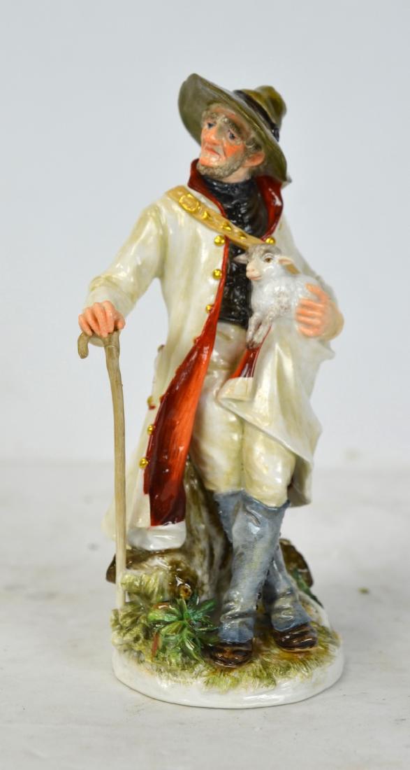 19th Cen. Meissen Old Man (1 of 9)