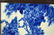 Chinese Blue & White Porcelain Plaque Table Screen - 3