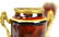 Pr French Enamel Porcelain Vase w. Bronze Mounted - 2