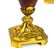 Pr French Enamel Porcelain Vase w. Bronze Mounted - 4