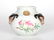 Chinese Famille Rose Vase w. Deer Head Handles
