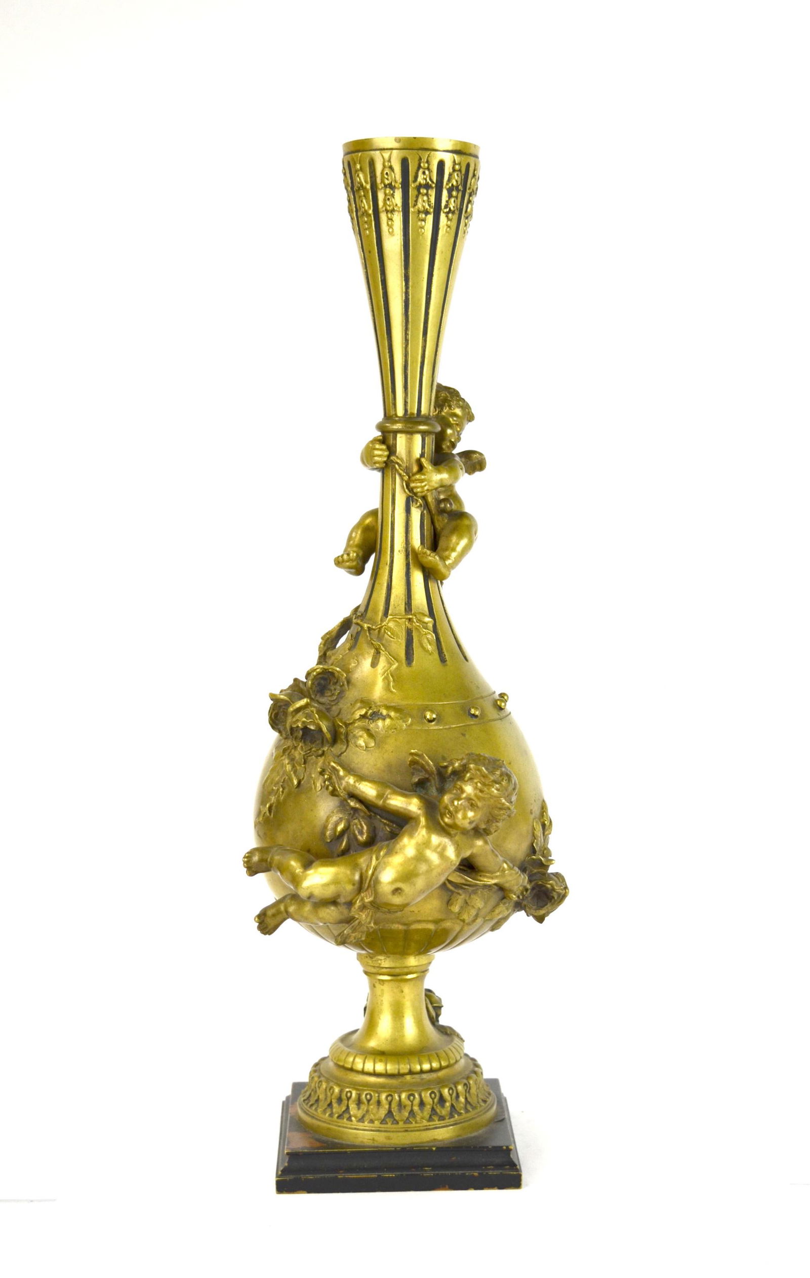19th Century. Moreau Bronze Vase (1 of 8)