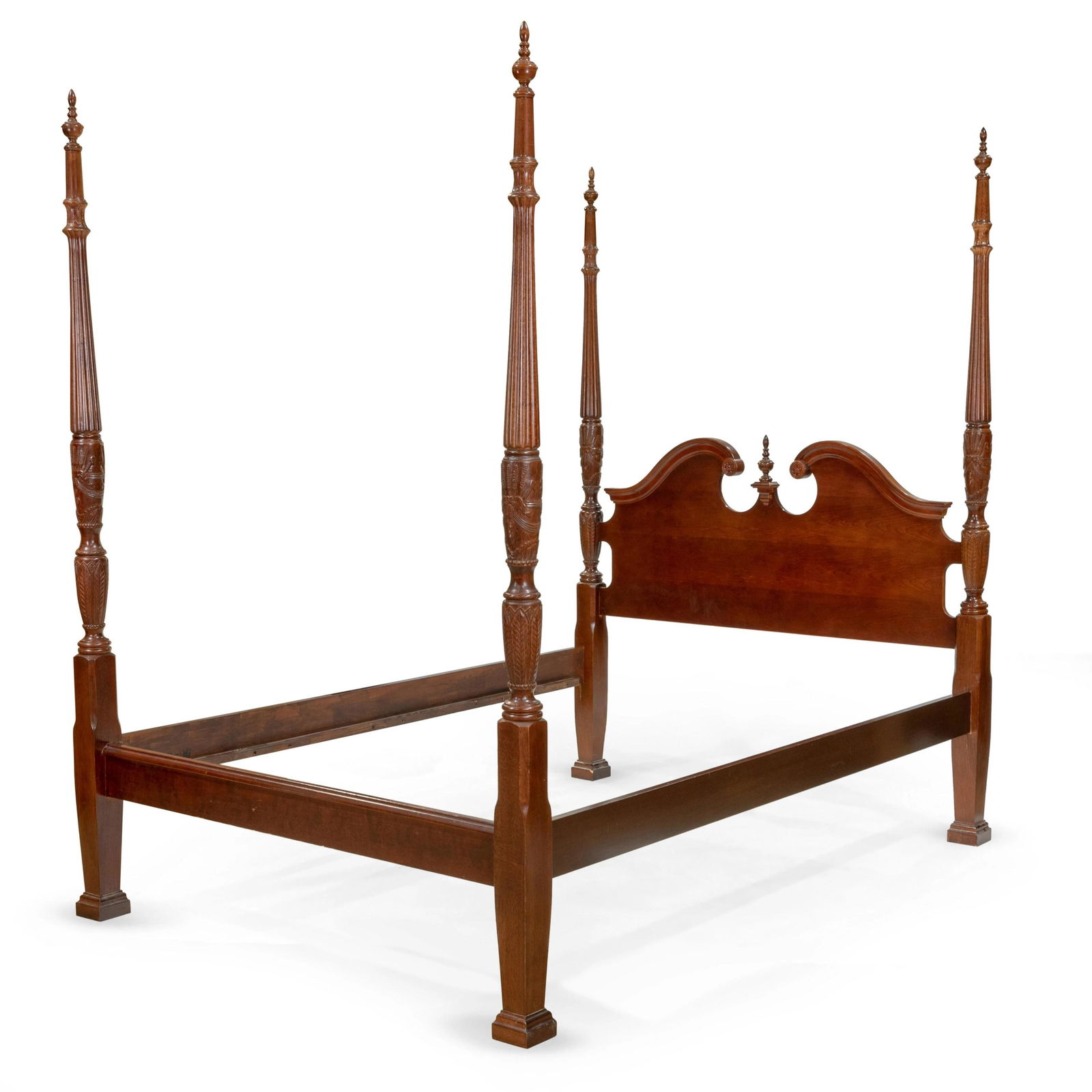 Mahogany 4 Poster Bed (1 of 3)