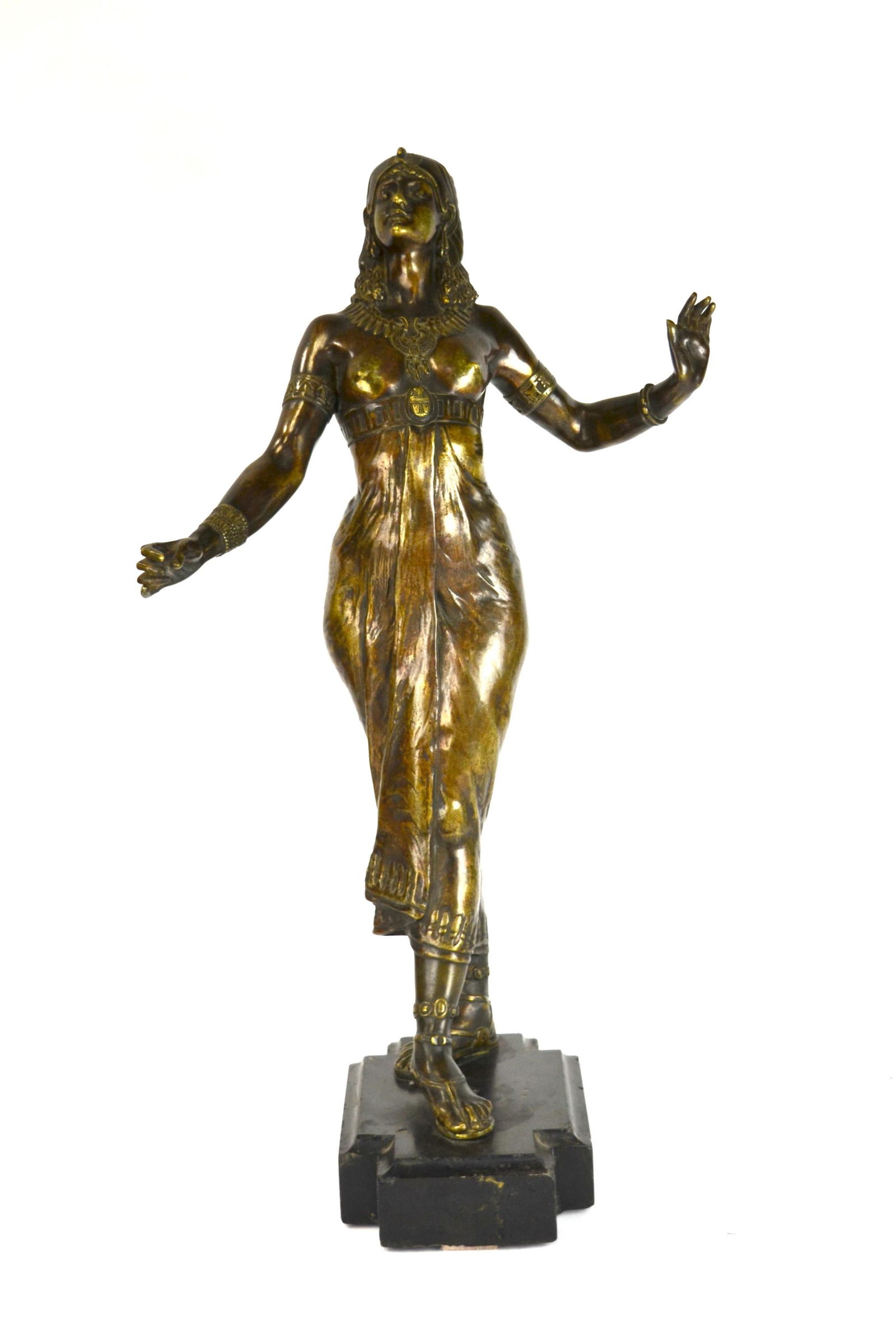 Middle East  Bronze Figure of Cleopatra (1 of 10)