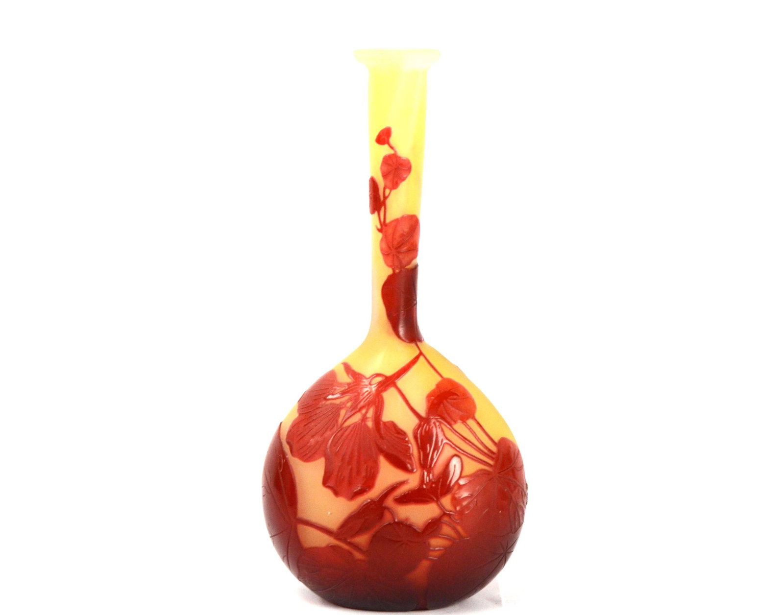 Galle Art Glass  Bud Vase (1 of 6)