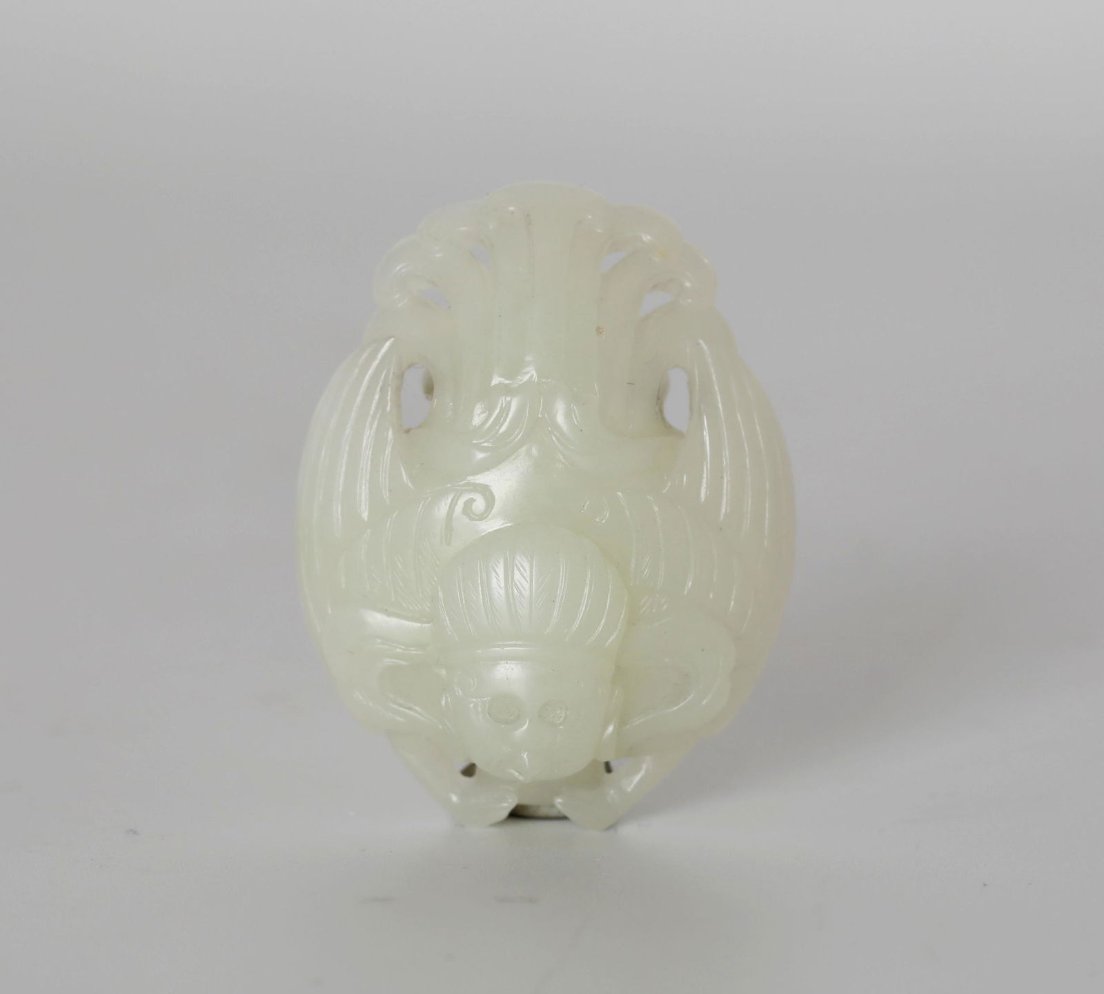 Chinese Carved Jade Plaque (1 of 5)