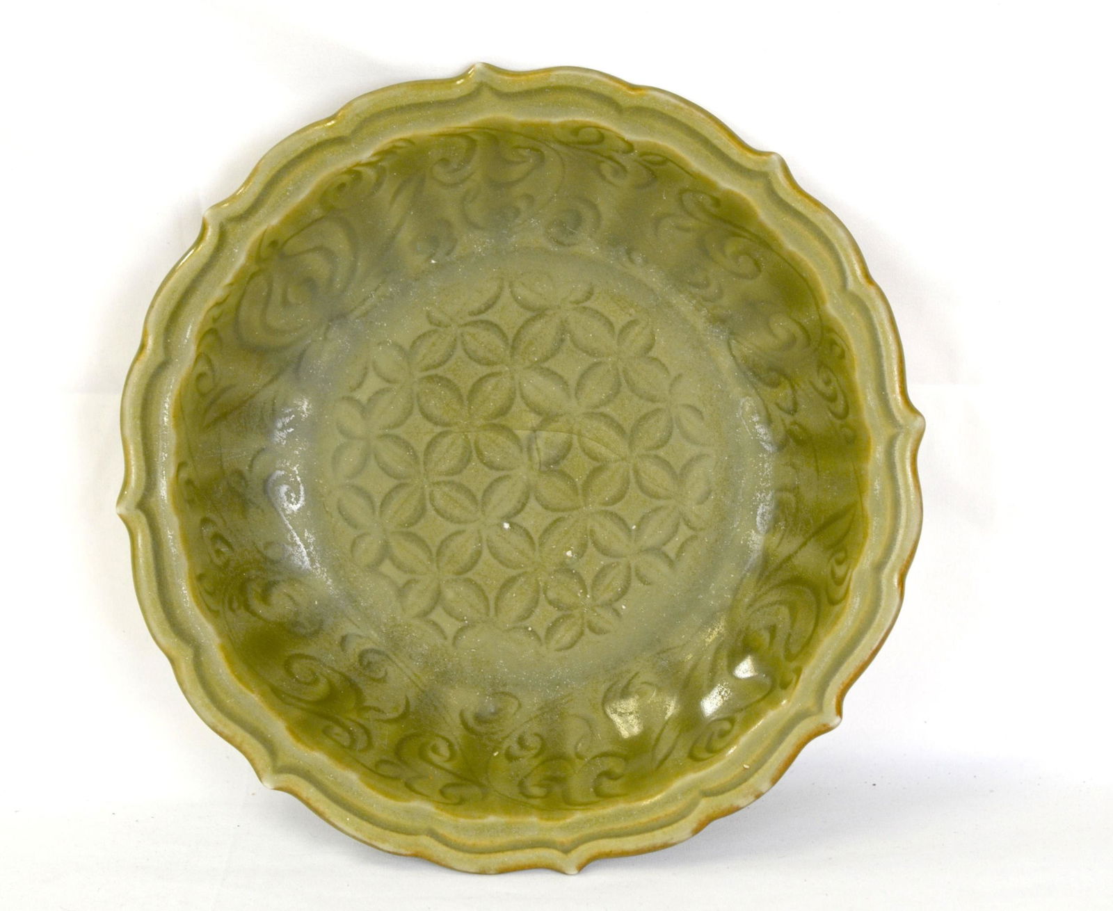 Chinese Longquan Glazed Charger (1 of 5)