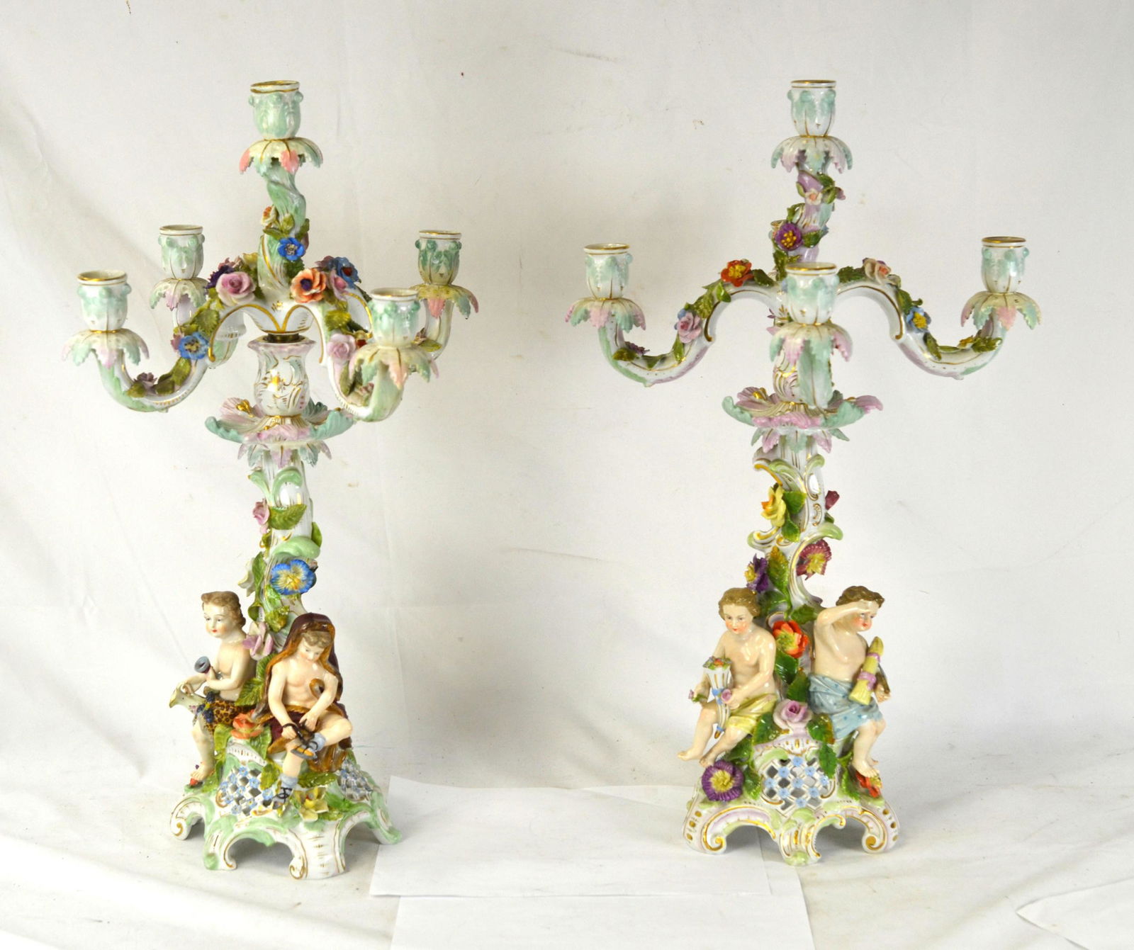 Pr Meissen Style Figure Candelabras (1 of 14)
