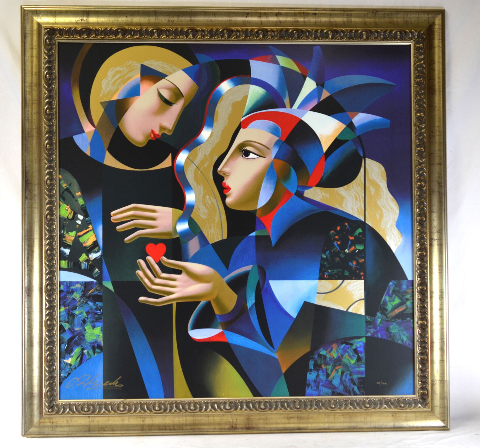 Oleg Zhivetin, "Tender Heart", Silkscreen (1 of 9)