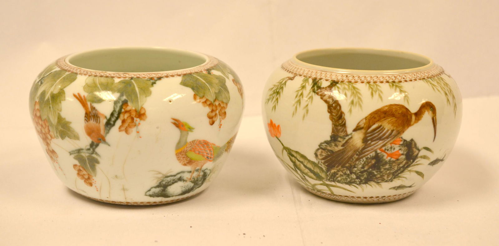 Two Chinese Famille Rose Brush Washers (1 of 11)