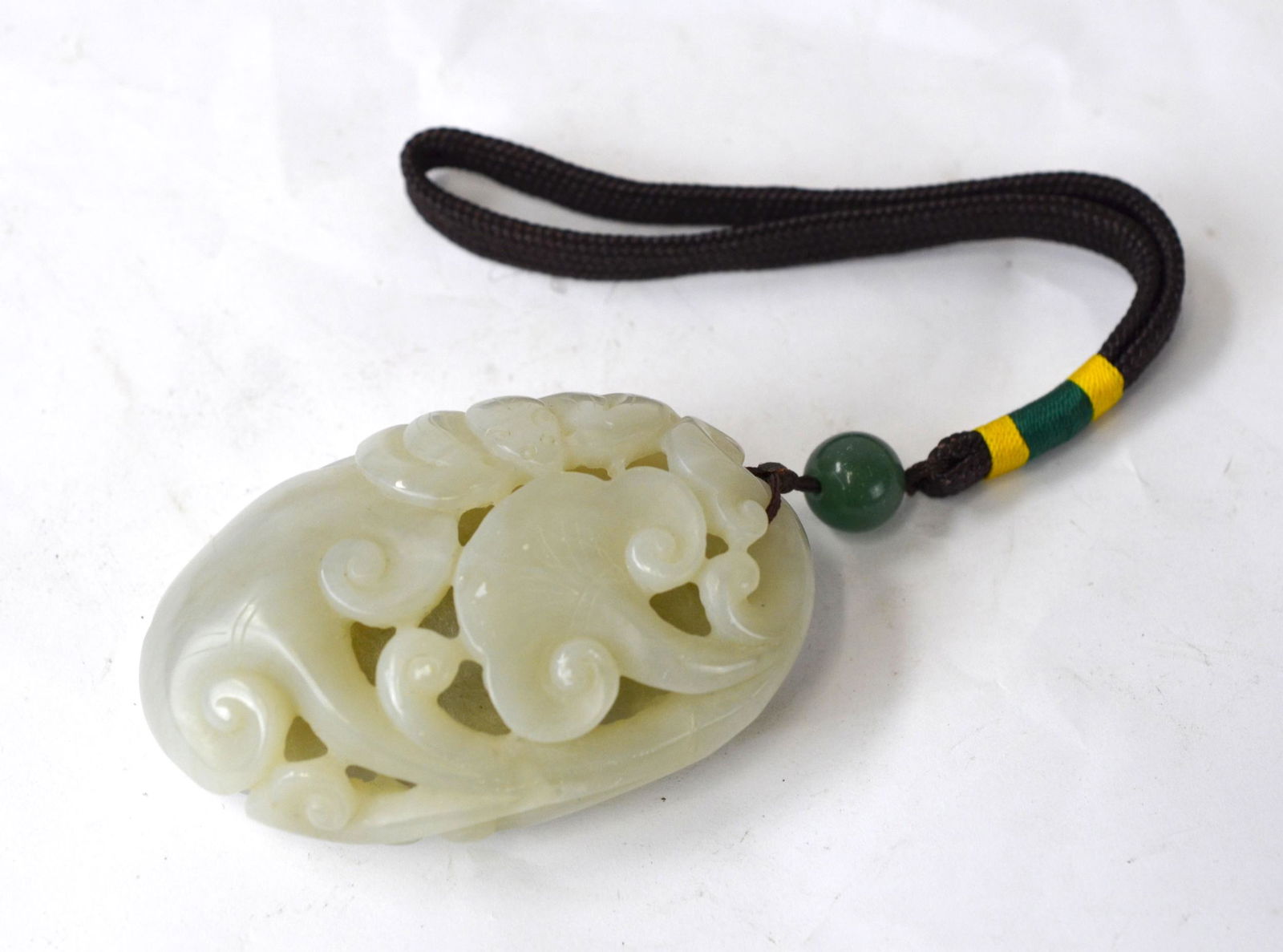 Chinese Carved Jade Toggle (1 of 6)