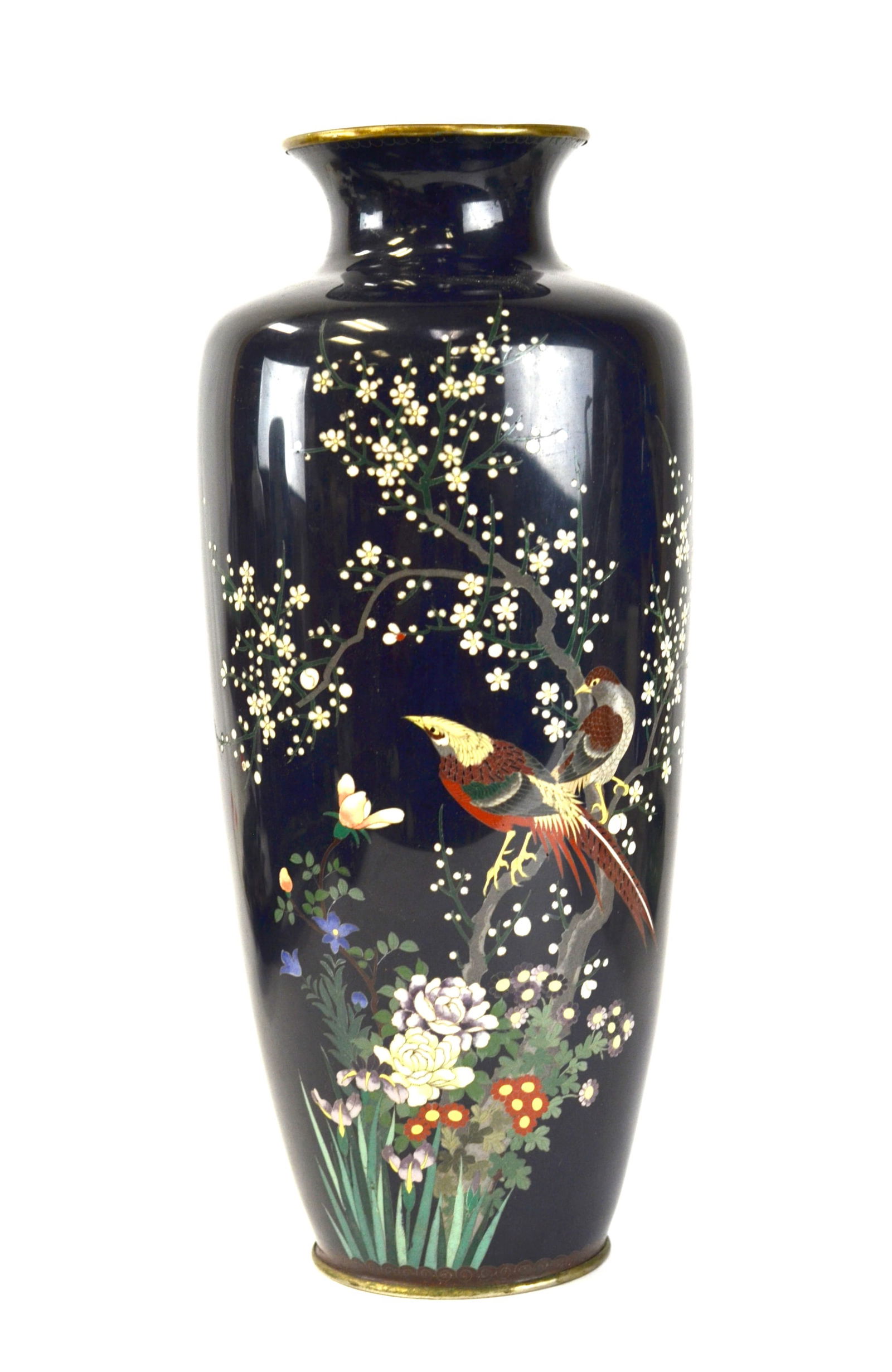 Christie's Japanese Enamel Cloisonne Vase (1 of 8)