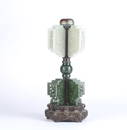 Chinese Carved Jade Hat Stand