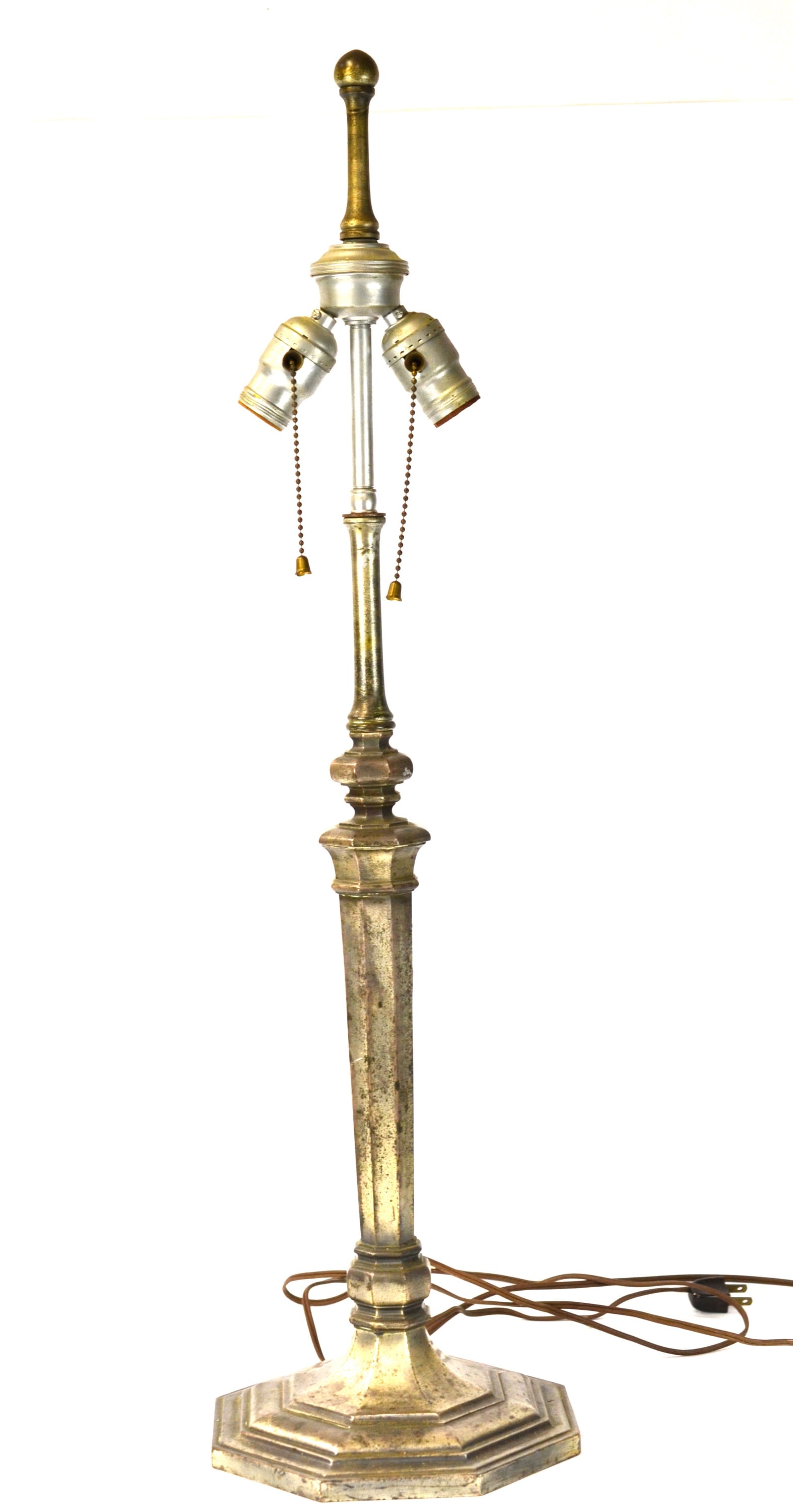 Tiffany & Co. - Silvered Bronze Table Lamp (1 of 7)