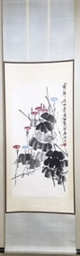 Chinese Painting of Morning Glory