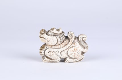 Chinese Jade Figure of Beast