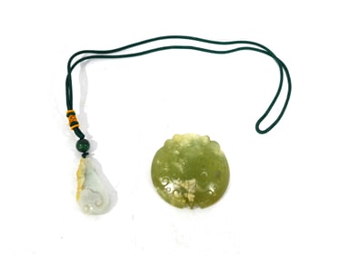 Two Chinese Jade Pieces