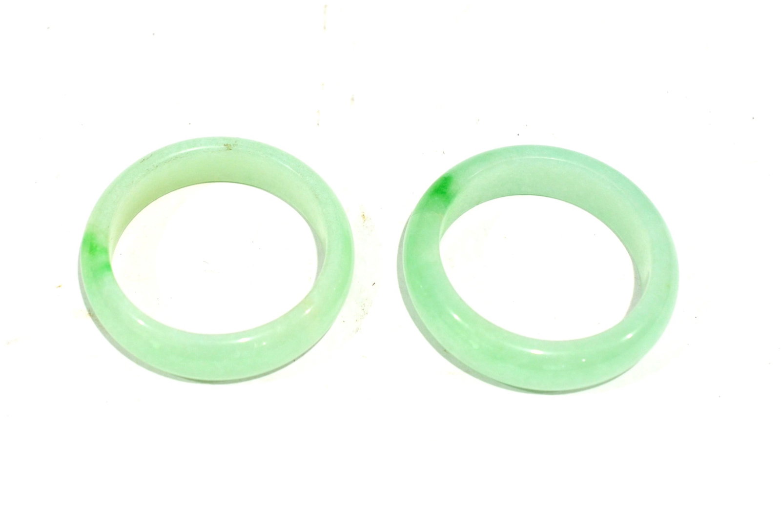 Two Chinese Jadeite Bangles (1 of 3)