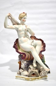 Large Meissen Style Venus Statue