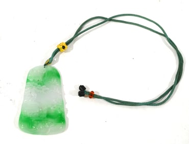 A Green Stone Pendant