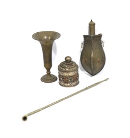 Four Pcs of Metal Items