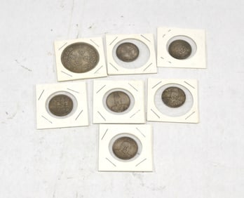 Seven Pcs of Chinese Coins