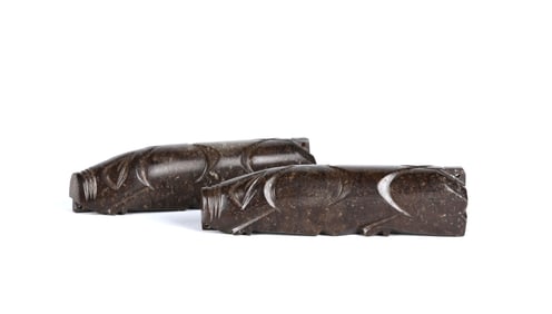 Pr Chinese Brown Jade Pig Dragon